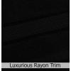 COTTON CRAFT Ultra Soft 6 Piece Towel Set – 2 Oversized Large Bath Towels,2 Hand Towels,2 Washcloths – Absorbent Quick Dry Everyday Luxury Hotel Bathroom Spa Gym Shower Pool Travel -100% Cotton- Black(Black)