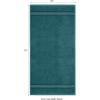 COTTON CRAFT Ultra Soft Bath Sheets – 2 Pack – 35 x 70 – Absorbent Quick Dry Everyday Luxury Hotel Bathroom Spa Gym Shower Beach Pool Travel Dorm -100% Ringspun Cotton – 580 GSM – Easy Care – Burgundy(Teal – Bath Sheet)