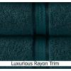 COTTON CRAFT Ultra Soft Bath Sheets – 2 Pack – 35 x 70 – Absorbent Quick Dry Everyday Luxury Hotel Bathroom Spa Gym Shower Beach Pool Travel Dorm -100% Ringspun Cotton – 580 GSM – Easy Care – Burgundy(Teal – Bath Sheet)