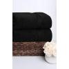 COTTON CRAFT Ultra Soft Bath Sheets – 2 Pack – 35 x 70 – Absorbent Quick Dry Everyday Luxury Hotel Bathroom Spa Gym Shower Beach Pool Travel Dorm -100% Ringspun Cotton – 580 GSM – Easy Care – Burgundy(Black – Bath Sheet)