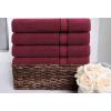 COTTON CRAFT Ultra Soft Washcloths – 12 Pack 100% Cotton Facecloths – Baby Wash Cloth Set – Absorbent Quick Dry Everyday Luxury Bathroom Kitchen Spa Gym Pool Dorm – Plush 580 GSM – 12×12 – Light Blue(Burgundy)