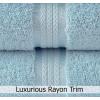 COTTON CRAFT Ultra Soft Washcloths – 12 Pack 100% Cotton Facecloths – Baby Wash Cloth Set – Absorbent Quick Dry Everyday Luxury Bathroom Kitchen Spa Gym Pool Dorm – Plush 580 GSM – 12×12 – Light Blue(Light Blue)