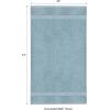 COTTON CRAFT Ultra Soft Washcloths – 12 Pack 100% Cotton Facecloths – Baby Wash Cloth Set – Absorbent Quick Dry Everyday Luxury Bathroom Kitchen Spa Gym Pool Dorm – Plush 580 GSM – 12×12 – Light Blue(Light Blue)