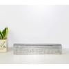 COTTON CRAFT Wooden Incense Burner Holder – Set of 2 – Solid Wood Handmade Celestial Aroma Room Freshener Fragrance Incense Sticks Burner Ash Catcher – Zen Home Décor Gift – 12x2x2 – Distressed Silver