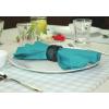 Cotton Craft Napkins, 12 Pack Oversized Dinner Napkins 20×20 Tomato, 100% Cotton, Tailored with Mitered corners and a generous hem, Napkins are 38% larger than standard size napkins(Teal)