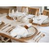 Cotton Craft Napkins, 12 Pack Oversized Dinner Napkins 20×20 Tomato, 100% Cotton, Tailored with Mitered corners and a generous hem, Napkins are 38% larger than standard size napkins(White – Fringe)
