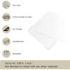 Genuine Linen Napkins – Set of 12 Cloth Napkins with Hemstitch Detail – Hand Crafted Pure Luxury Linen Reusable Lunch Dinner Napkin – Fall Summer Holiday Table – Large 18×18 Natural – COTTON CRAFT(Ivory)