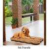 IRONGATE – Natural Jute Rope Woven Doormat – Set of 2-18×30-100% All Natural Fibers Nautical Mat – Classic Interwoven Rope Design Entryway Doormat(Rope- Natural)