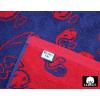 ORIGINAL KIDS 6 Piece Towel Set – Bath Time Whale of A Time – 2 Bath Towels, 2 Hand Towels, 2 Washcloths in Bonus Tote Bag – 100% Cotton Jacquard Soft Absorbent Pool Beach Towel Gift – Navy Blue Red