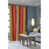 COTTON CRAFT – Set of 2 – Cotton Tissue Rod Pocket Window Panels – Multi Color 50×84. Hand Crafted & Hand Stitched – Generous 6 inch Hem – Truly Sophisticated Luxury