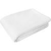 COTTON CRAFT Basket Weave Blanket – 100% Cotton 330 GSM Ultra Soft Thermal Blanket – All Season Light Breathable Skin Friendly Cooling Luxury Throw Blanket – Sofa Bed Travel Dorm – 90×102 King – White(White)