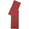 COTTON CRAFT Christmas Table Runner – Xmas Tartan Plaid Festive Tablerunner – Pure Cotton Gingham Buffalo Check Reusable Decorative Holiday Party Celebration Table Décor – 13×72 Inch – Red Green Multi(Red Green Multi Plaid)