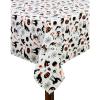 COTTON CRAFT Countryside Classic Gingham Buffalo Check Plaid Tablecloth- Premium Cotton- Halloween Harvest Autumn Fall Thanksgiving Holiday Christmas Xmas Dining Celebration Festive Party – 60×120 Red(Black White Orange)
