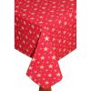 COTTON CRAFT Countryside Classic Gingham Buffalo Check Plaid Tablecloth- Premium Cotton- Halloween Harvest Autumn Fall Thanksgiving Holiday Christmas Xmas Dining Celebration Festive Party – 60×120 Red(Red Gold)