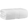 COTTON CRAFT Hotel Spa Luxury Bath Sheet – Oversized Extra Large 40 x 80 – Heavyweight 700 GSM 2 Ply Ringspun Cotton – Soft Absorbent Everyday Use Home Bathroom Pool Easy Care Bath Towel Sheet – White