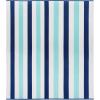 COTTON CRAFT Oversized Extra Wide XL Beach Blanket Towel for Two – 58×68-100% Cotton Velour – Big & Huge – Pool Picnic Bath Jacquard Thick Plush Super Soft Luxury – 450 GSM – Summer Trellis Pool Blue(Ocean Blue)