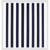 COTTON CRAFT Oversized Extra Wide XL Beach Blanket Towel for Two – 58×68-100% Cotton Velour – Big & Huge – Pool Picnic Bath Jacquard Thick Plush Super Soft Luxury – 450 GSM – Summer Trellis Pool Blue(Cabana Stripe – Navy)