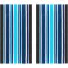 COTTON CRAFT Oversized XL Beach Towel 39 x 68-2 Pack – 100% Cotton Velour – Big & Huge – Pool Picnic Bath Towels – Jacquard Terry Thick Plush Super Soft Luxury – 450 GSM – Blue Tiles(Cancun Blue Multi)