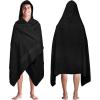 COTTON CRAFT Ultra Soft Bath Sheets – 2 Pack – 35 x 70 – Absorbent Quick Dry Everyday Luxury Hotel Bathroom Spa Gym Shower Beach Pool Travel Dorm -100% Ringspun Cotton – 580 GSM – Easy Care – Burgundy(Black – Hooded Towel)