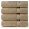 COTTON CRAFT Ultra Soft Washcloths – 12 Pack 100% Cotton Facecloths – Baby Wash Cloth Set – Absorbent Quick Dry Everyday Luxury Bathroom Kitchen Spa Gym Pool Dorm – Plush 580 GSM – 12×12 – Light Blue(Linen)