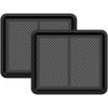 IRONGATE – Heavy Duty Big Foot Boot Tray Door Mat 16×32 – Indoor or Outdoor Use – Multi Purpose – 100% Rubber Construction – Entryway, Garage, Pets, Painting Projects, Clean Ups(2 Pack Boot Tray-16×18 Inches)