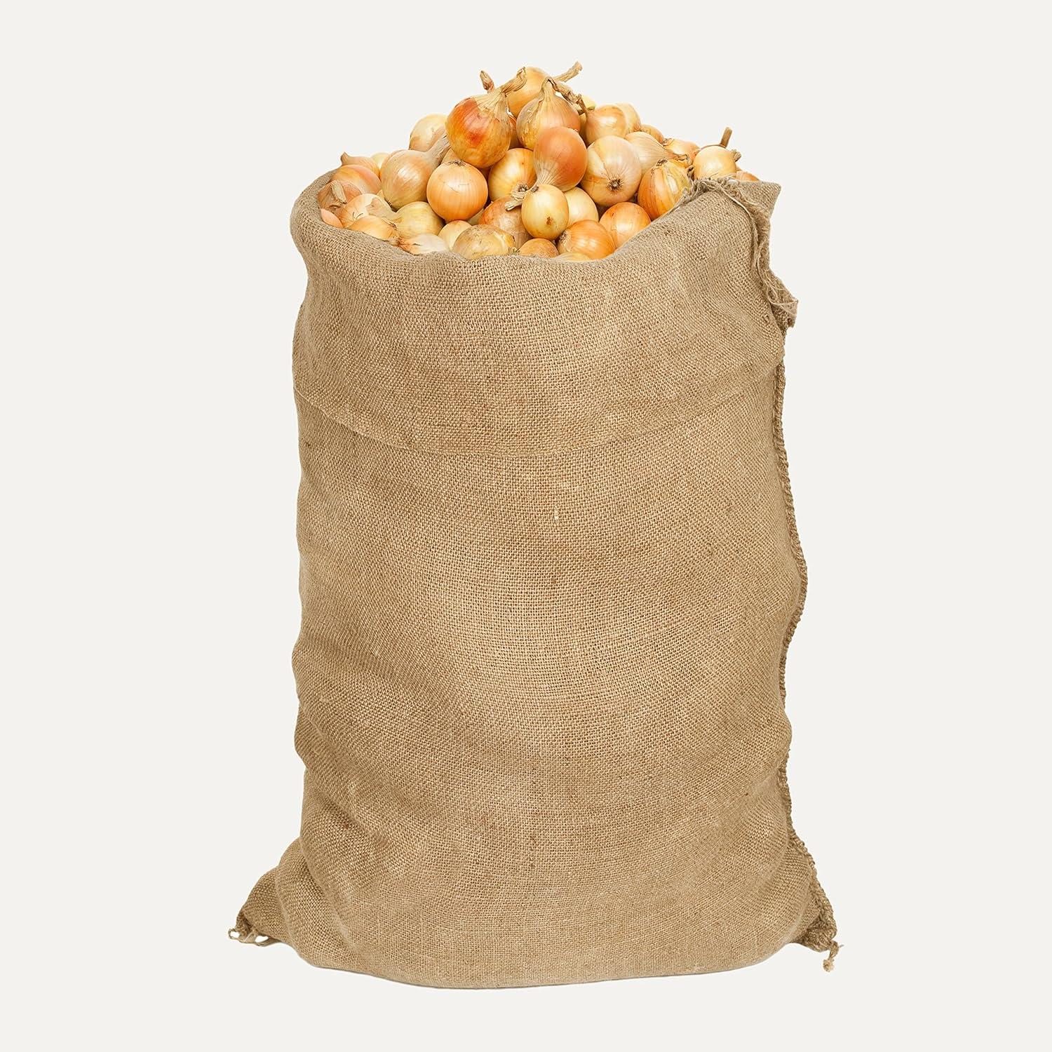 imageCOTTON CRAFT Potato Sack Race Bags Jute Burlap Sacks for Kids and Adults Playground Fitness Outdoor Fun Games Birthday Picnic Easter Jumping Bag Garden Toys Storage Santa Sacks 24x394 Pack 24x39