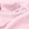 COTTON CRAFT Soft Cotton Thermal Blanket – Plush Herringbone Twill – All Season Luxurious Breathable Skin Friendly Lightweight Cooling Throw Blanket – Sofa Couch Travel Camping Dorm – King Sage(Light Pink)