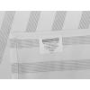 COTTON CRAFT Christmas Holiday Napkins -12 Pack- Cotton Cloth Table Napkins – Reusable Washable – Lunch Dinner Party Celebration Decorative Napkin Festive Gift Bag-18×18 White & Metallic Silver Stripe