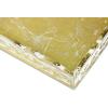 COTTON CRAFT – Wooden Decorative Serving Tray – Distressed Gold finish – Size: 17 x 13 x 2.5 Inches – Intricate detail with hand carving creates a truly unique furnishing accent