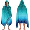 COTTON CRAFT Oversized Beach Towels – 2 Pack XXL 35×84 – The Big Kahuna 7 Foot Extra Large Beach Blanket Towel – Big & Tall – 100% Cotton Jacquard Velour Soft Luxury Towel – Pool Bath – Blue Tiles(Blue Tiles)