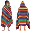 COTTON CRAFT Oversized Beach Towels – 2 Pack XXL 35×84 – The Big Kahuna 7 Foot Extra Large Beach Blanket Towel – Big & Tall – 100% Cotton Jacquard Velour Soft Luxury Towel – Pool Bath – Blue Tiles(Summer of Siam)