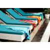 COTTON CRAFT Large Beach Towel – 4 Pack 100% Cotton Velour Jacquard – Pool Picnic Bath Travel Beach Towel – Plush Super Soft Absorbent Quick Dry Luxury – 450 GSM – 32×63 – Multi Color(Multicolor)