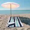 COTTON CRAFT Large Beach Towel – 4 Pack 100% Cotton Velour Jacquard – Pool Picnic Bath Travel Beach Towel – Plush Super Soft Absorbent Quick Dry Luxury – 450 GSM – 32×63 – Multi Color(Ocean Blue)