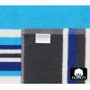 COTTON CRAFT Large Beach Towel – 4 Pack 100% Cotton Velour Jacquard – Pool Picnic Bath Travel Beach Towel – Plush Super Soft Absorbent Quick Dry Luxury – 450 GSM – 32×63 – Multi Color(Cancun Blue Multi)
