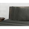 COTTON CRAFT Premium 400 Thread Count Super Soft Cotton Deep Pocket Sheet Set, Queen, Grey(Grey)